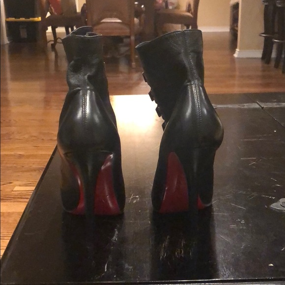 french tutu pointy toe bootie